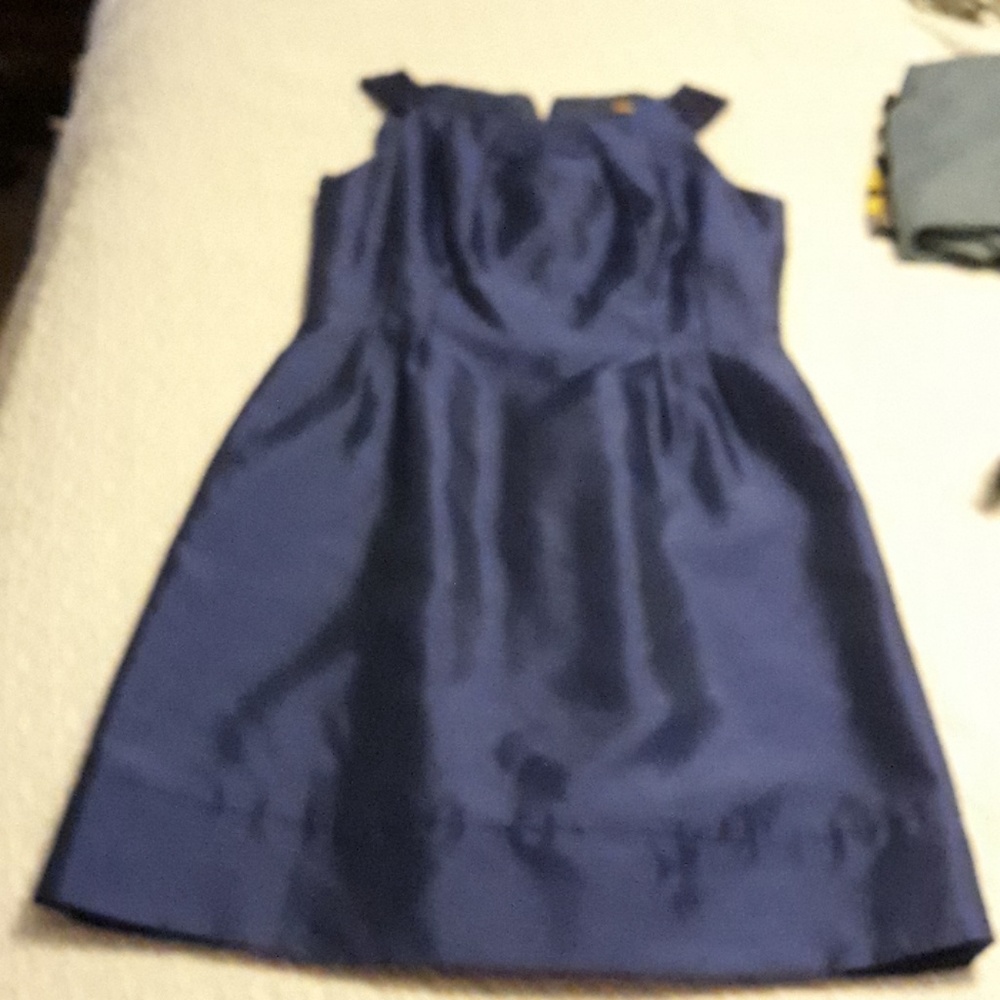 Blue dress